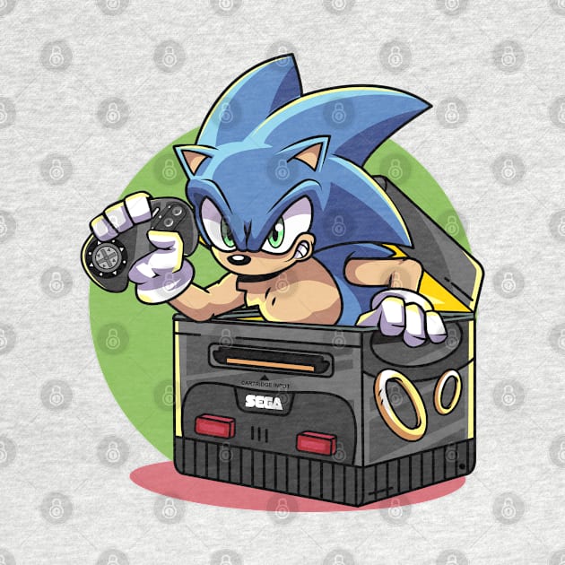 Sonic in a Sega Box! by dlo168